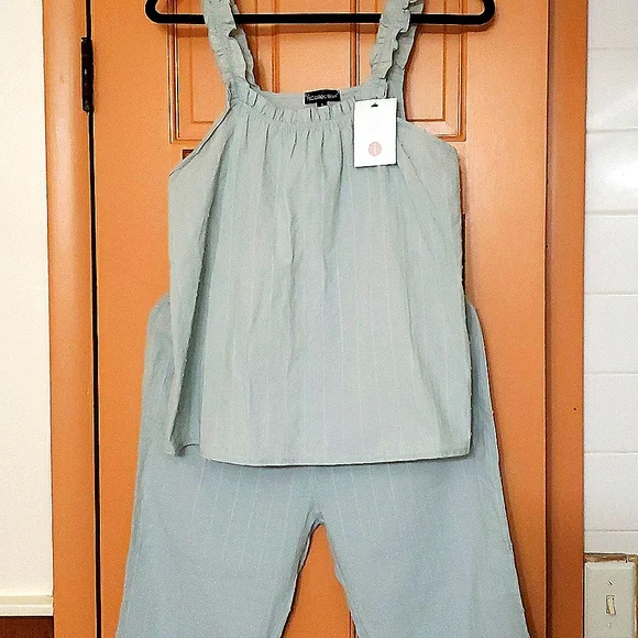 NWT - I Collection Sleepwear / Cami Set Sz Small - Picture 2 of 10